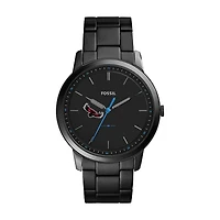 Fossil Saint Joseph's Hawks The Minimalist Slim Stainless Steel Watch