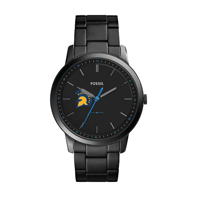 Fossil San Jose State Spartans The Minimalist Slim Stainless Steel Watch
