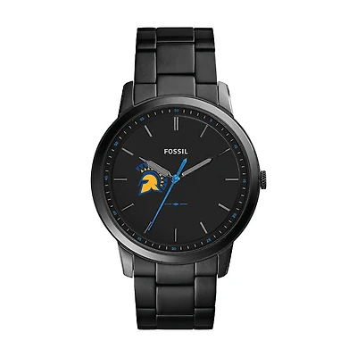 Fossil San Jose State Spartans The Minimalist Slim Stainless Steel Watch