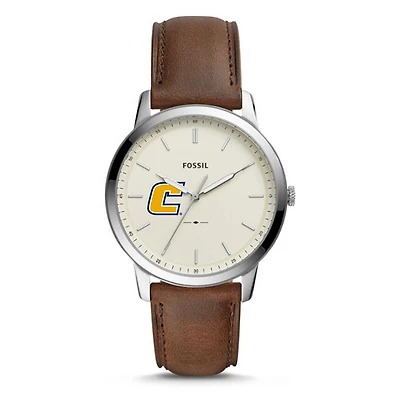 Fossil Tennessee Chattanooga Mocs The Minimalist Brown Leather Watch