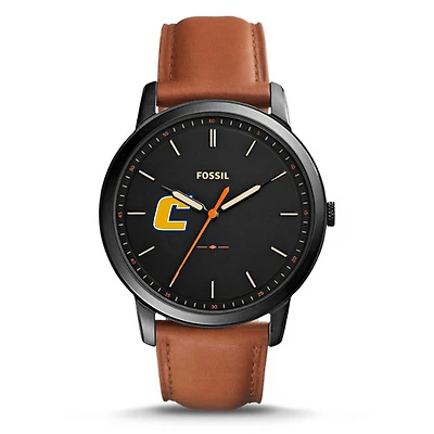 Fossil Tennessee Chattanooga Mocs The Minimalist Slim Light Brown Leather Watch