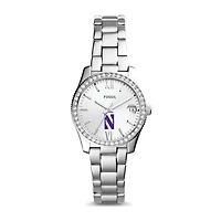 Fossil Northwestern Wildcats Scarlette Mini Three-Hand Date Watch