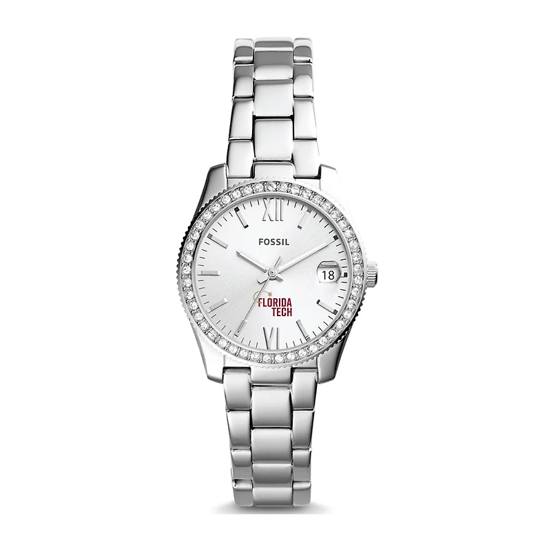 Fossil Florida Tech Panthers Scarlette Mini Three-Hand Date Watch