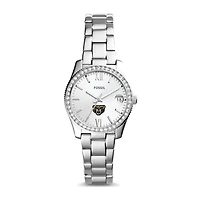 Fossil Oakland Golden Grizzlies Scarlette Mini Three-Hand Date Watch