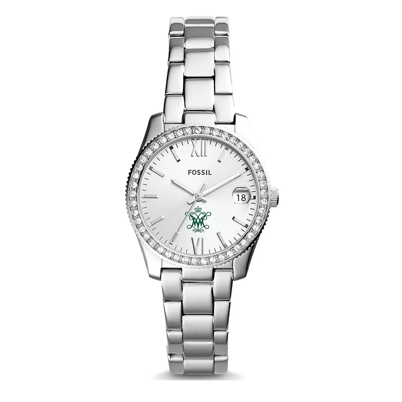 Fossil William & Mary Tribe Scarlette Mini Three-Hand Date Watch