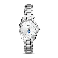 Fossil Indiana State Sycamores Scarlette Mini Three-Hand Date Watch