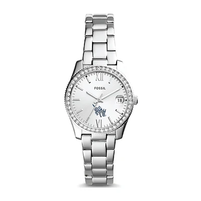 Fossil Colorado School of Mines Orediggers Scarlette Mini Three-Hand Date Watch