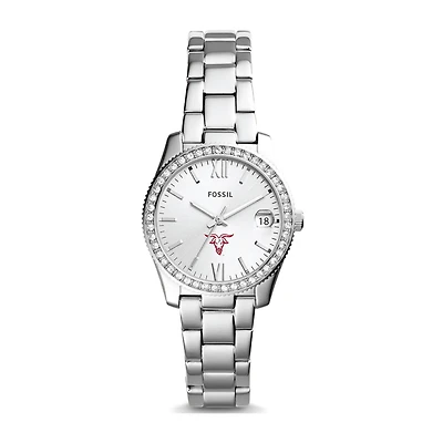 Fossil Worcester Polytechnic Institute Engineers Scarlette Mini Three-Hand Date Watch