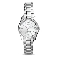 Fossil Eastern New Mexico Greyhounds Scarlette Mini Three-Hand Date Watch