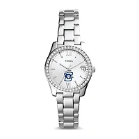 Fossil Creighton Bluejays Scarlette Mini Three-Hand Date Watch