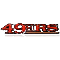 Imperial San Francisco 49ers 8.5'' x 47'' Lighted Recycled Metal Sign