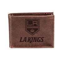 Brown Los Angeles Kings Bifold Leather Wallet