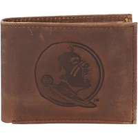 Brown Florida State Seminoles Bifold Leather Wallet