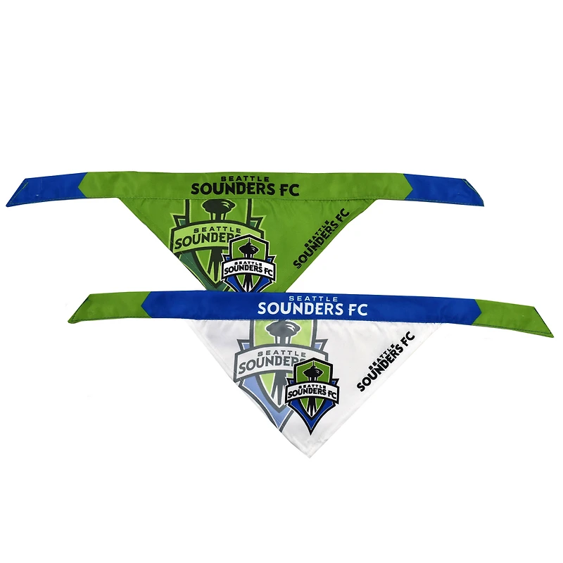 Little Earth Seattle Sounders FC Two-Pack Pet Bandana Set
