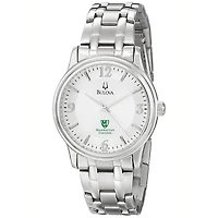 Men's Bulova  Silver Manhattan Jaspers