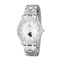 Men's Bulova  Silver Coastal Carolina Chanticleers