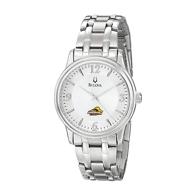 Men's Bulova  Silver Emerson College Lions