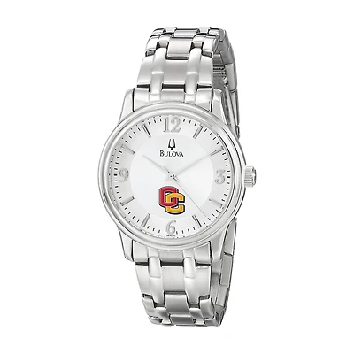 Men's Bulova  Silver Oberlin Yeomen