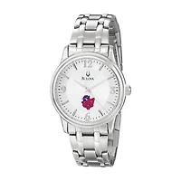 Men's Bulova  Silver Linfield Wildcats