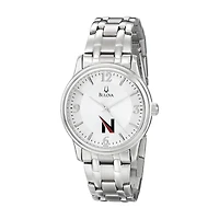 Men's Bulova  Silver Northwestern Ohio Racers