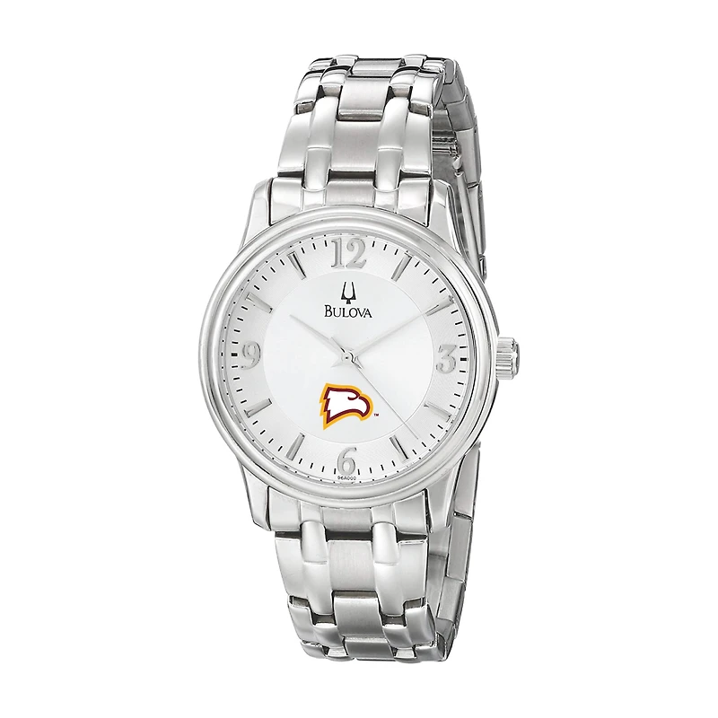Men's Bulova  Silver Winthrop Eagles