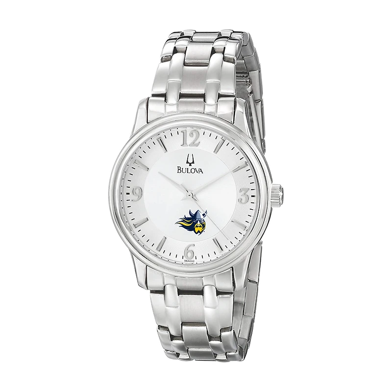 Men's Bulova  Silver Augustana Vikings