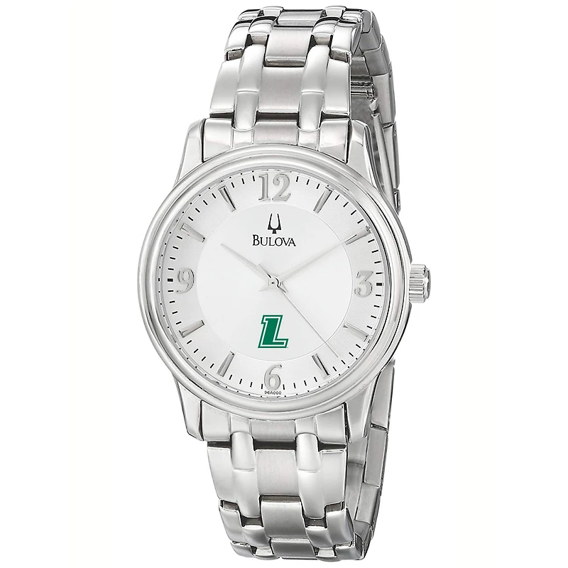 Men's Bulova  Silver Loyola Greyhounds