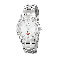 Men's Bulova  Silver ULM Warhawks