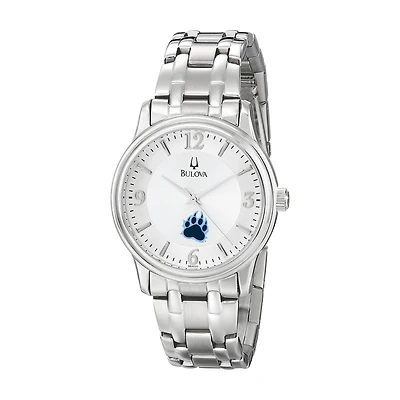 Men's Bulova  Silver CUNY Baruch College