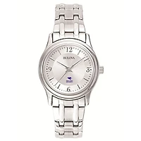 Women's Bulova Silver High Point Panthers Stainless Steel Quartz Watch