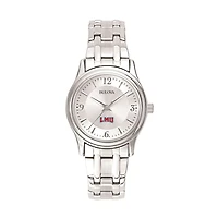 Women's Bulova Silver Loyola Marymount Lions Stainless Steel Quartz Watch