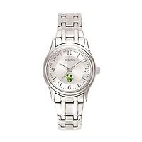 Women's Bulova Silver Clarkson Golden Knights Stainless Steel Quartz Watch