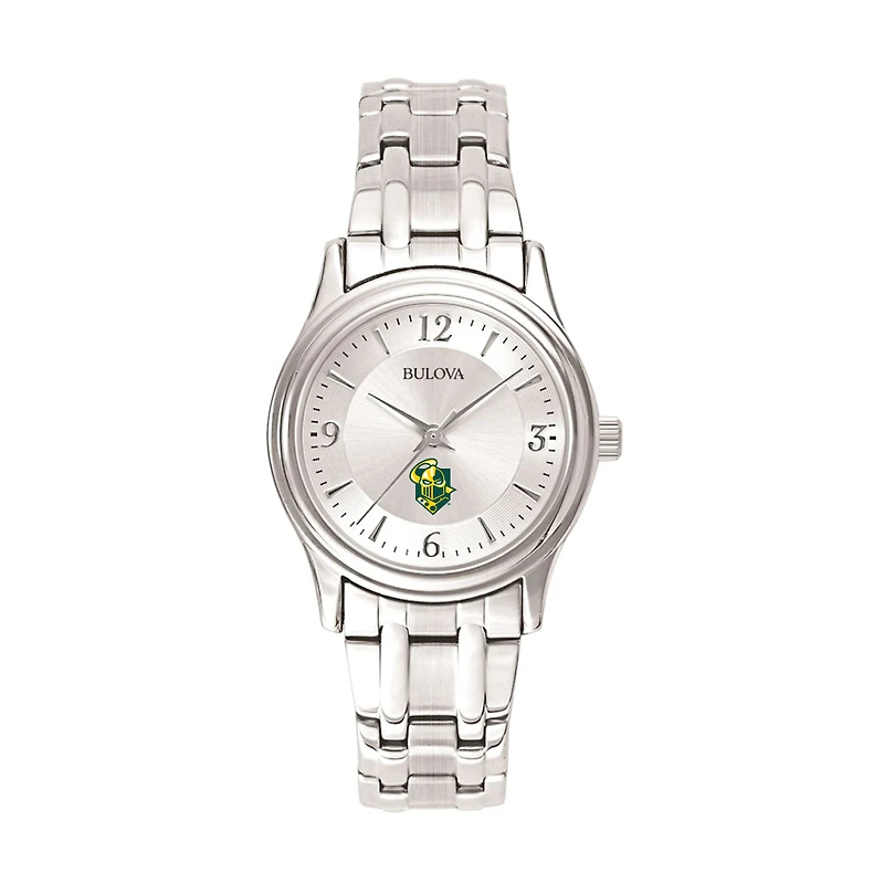 Women's Bulova Silver Clarkson Golden Knights Stainless Steel Quartz Watch