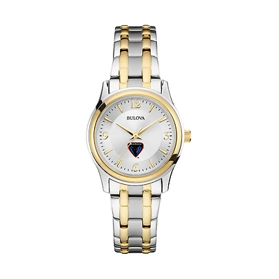 Women's Bulova Silver/Gold DePaul Blue Demons Classic Two-Tone Round Watch