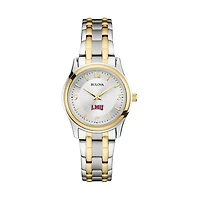 Women's Bulova Silver/Gold Loyola Marymount Lions Classic Two-Tone Round Watch