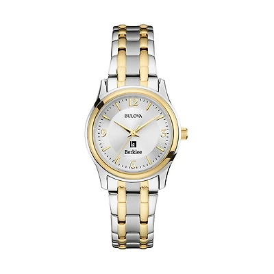 Women's Bulova Silver/Gold Berklee College of Music Classic Two-Tone Round Watch