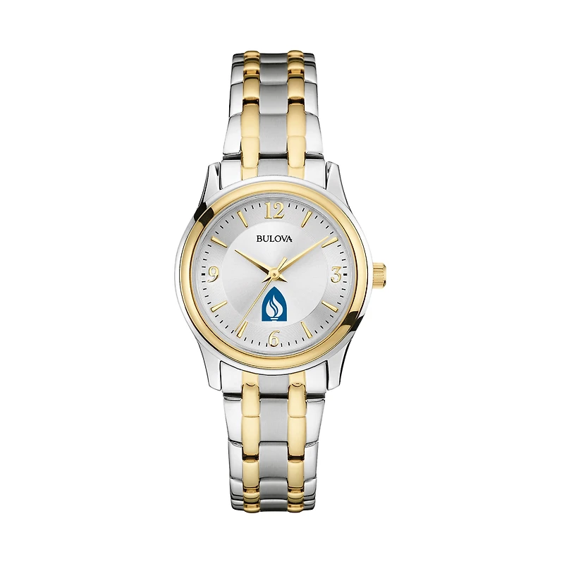 Women's Bulova Silver/Gold Andrews University Cardinals Classic Two-Tone Round Watch