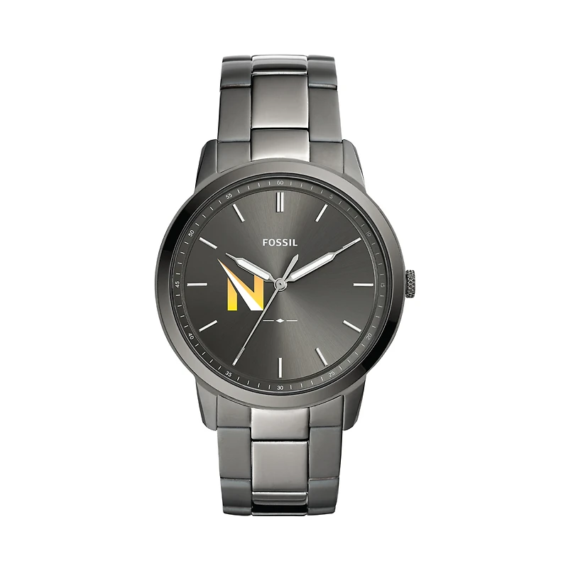 Fossil Northwestern Ohio Racers The Minimalist Three-Hand Smoke Watch