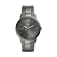 Fossil Augustana Vikings The Minimalist Three-Hand Smoke Watch