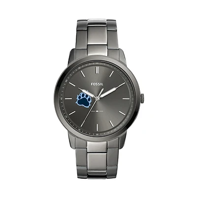 Fossil CUNY Baruch College The Minimalist Three-Hand Smoke Watch
