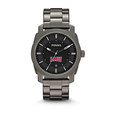 Fossil Loyola Marymount Lions Machine Smoke Stainless Steel Watch