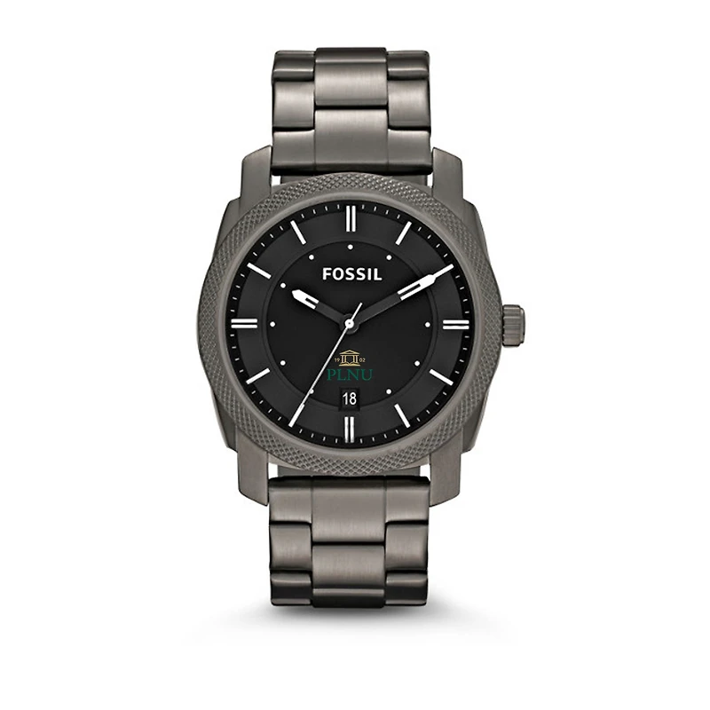 Fossil Point Loma Sea Lions Machine Smoke Stainless Steel Watch