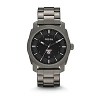 Fossil Nazareth College Golden Flyers Machine Smoke Stainless Steel Watch