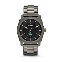 Fossil Loyola Greyhounds Machine Smoke Stainless Steel Watch