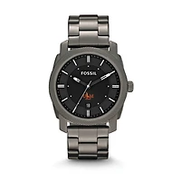 Fossil ULM Warhawks Machine Smoke Stainless Steel Watch