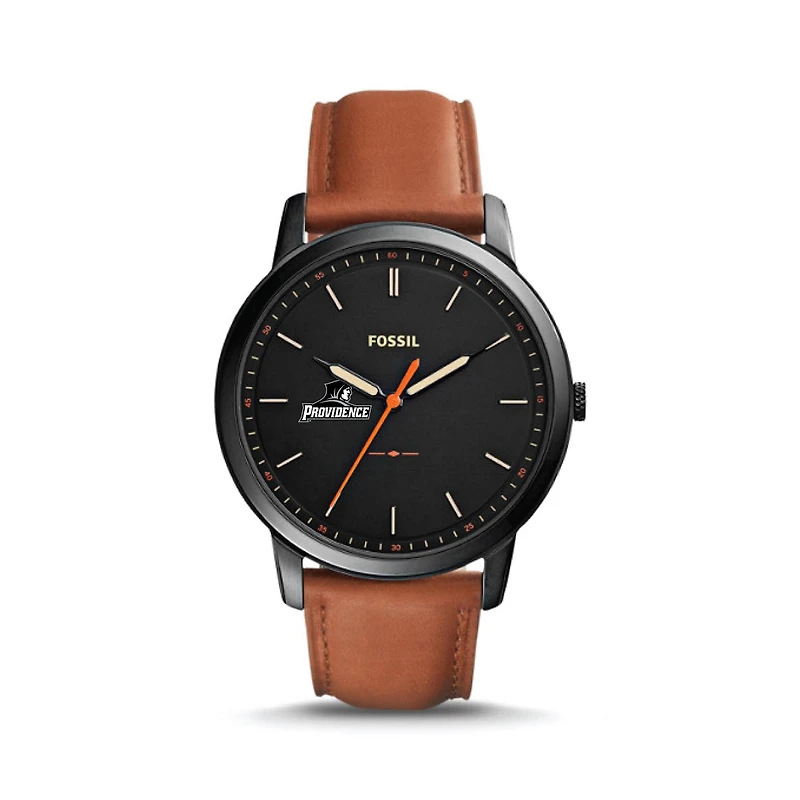 Fossil Providence Friars The Minimalist Slim Light Brown Leather Watch