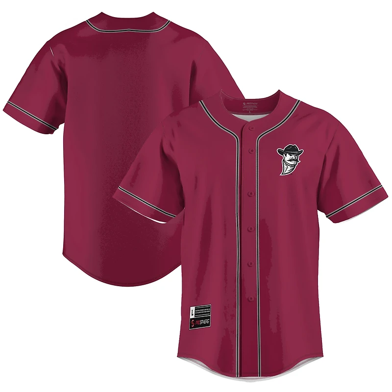 Men's GameDay Greats Crimson New Mexico State Aggies Lightweight Baseball Jersey