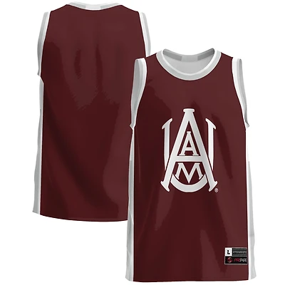 Men's GameDay Greats  Maroon Alabama A&M Bulldogs  Lightweight Basketball Jersey