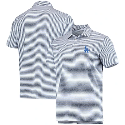 Men's Vineyard Vines Royal Los Angeles Dodgers Heathered Winstead Sankaty Polo