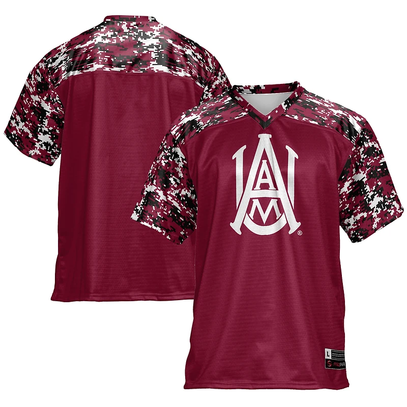 Men's GameDay Greats Maroon Alabama A&M Bulldogs Football Jersey